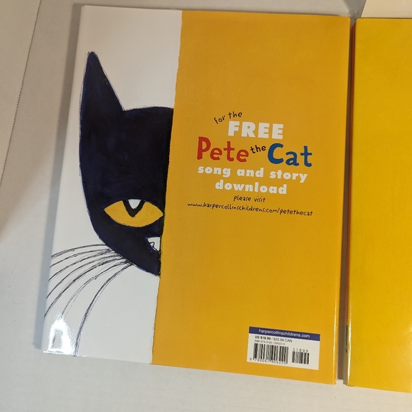 2 1st Edition Pete The Cat Hardback Books plus 36 Bookmarks Full Color Books New - Picture 6 of 14